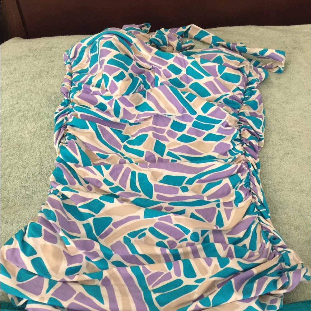 Jantzen two piece swimsuit 10 skirt and tankini